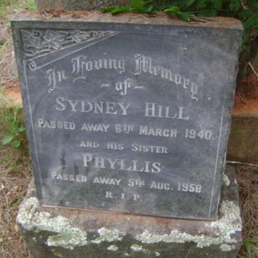 HILL Sydney -1940 &amp; Phyllis -1958