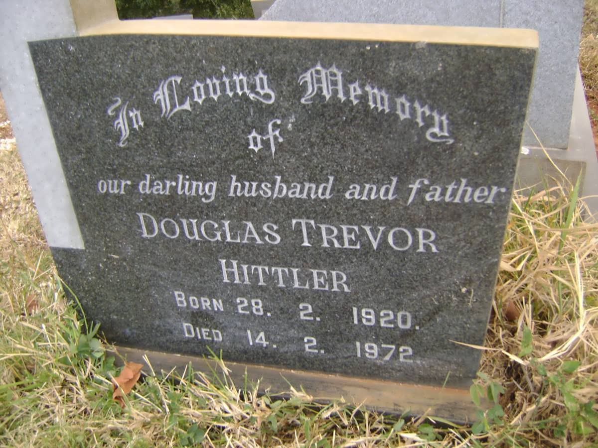 HITTLER Douglas Trevor 1920-1972