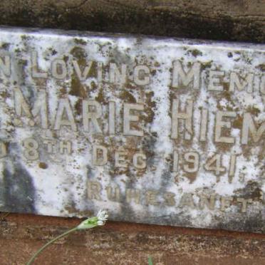 HIEMER Marie -1941