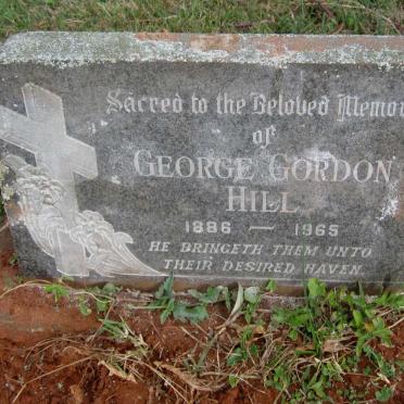 HILL George Gordon 1886-1965