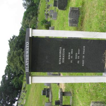 HLATSHWAYO Siyabonga Ignatius 1964-2007