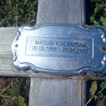 HLENGWA Mxolisi K. 1966-2017