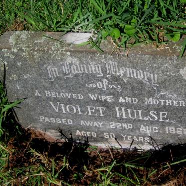 HULSE Violet -1966