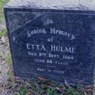 HULME Etta -1964