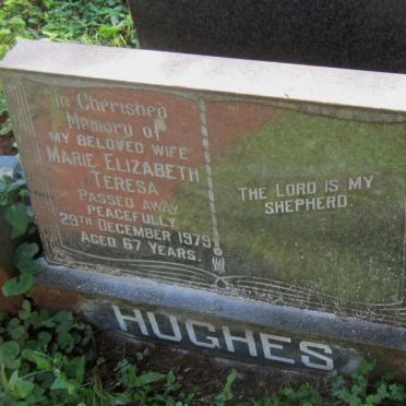 HUGHES Marie Elizabeth Teresa -1979