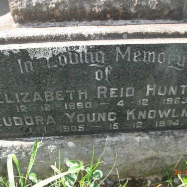 HUNTER Elizabeth Reid 1890-1963 :: KNOWLMAN Eudora Young 1905-1974