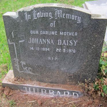 HUBBARD Johanna Daisy 1894-1976