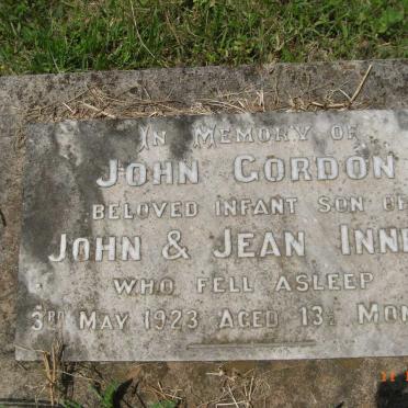 INNES John Gordon -1923