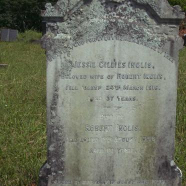INGLIS Robert -1956 &amp; Jessie Gillies -1916 :: INGLIS Jessie Paterson 1899-1982