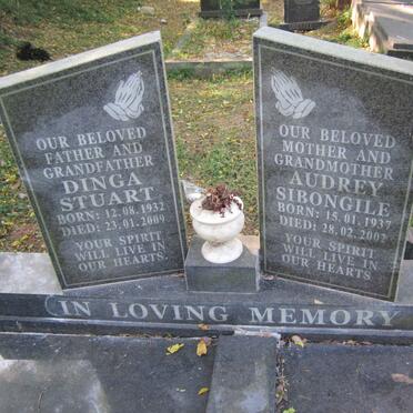 JALI Dinga Stuart 1932-2009 &amp; Audrey Sibongile 1937-2002