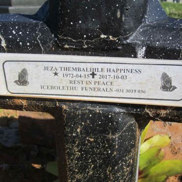 JEZA Thembalihle Happiness 1972-2017