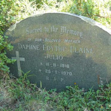 JULIO Daphne Edythe Elaine 1916-1970