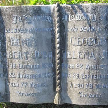 JUBB Henry Robert 1880-1957 &amp; Georgina Helena 1880-1958