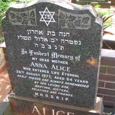 ALICE Anna -1977
