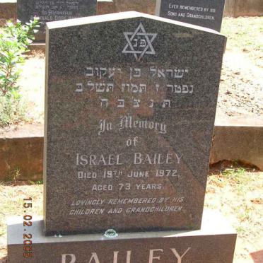 BAILEY Israel -1972