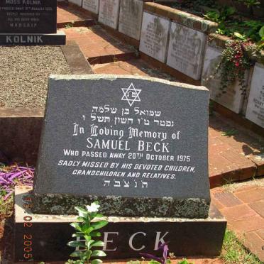 BECK Samuel -1975