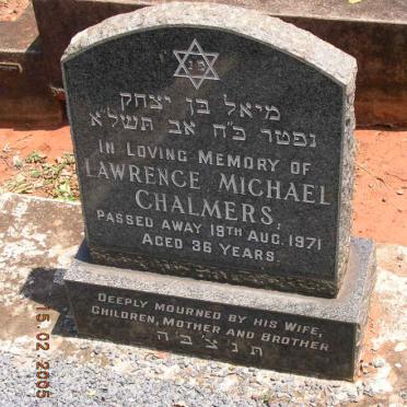 CHALMERS Lawrence Michael -1971