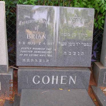 COHEN Brian 1935-1977