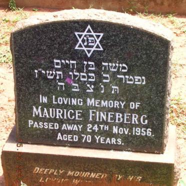 FINEBERG Maurice -1956