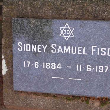 FISCH Sidney Samuel 1884-1971