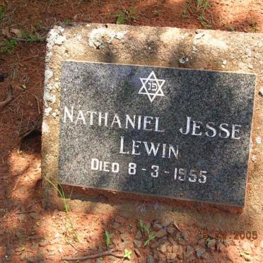 LEWIN Nathaniel Jesse -1955