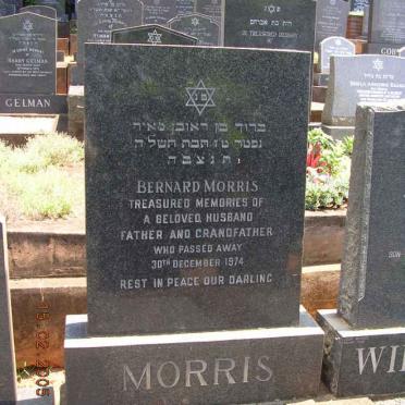 MORRIS Bernard -1974