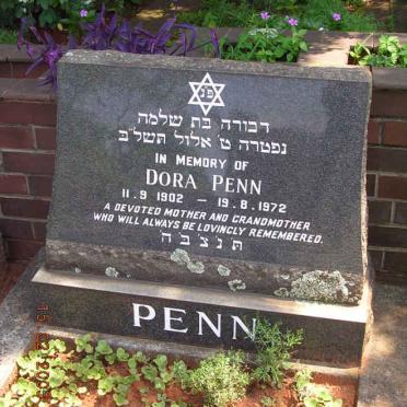 PENN Dora 1902-1972