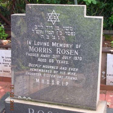 ROSEN Morris -1970