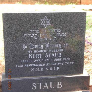 STAUB Kurt -1978
