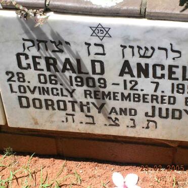 ANGEL Gerald 1909-1992