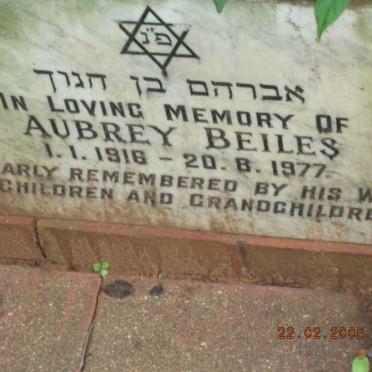 BEILES Aubrey 1916-1977