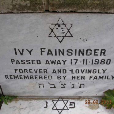 FAINSINGER Ivy -1980