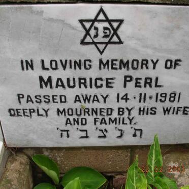 PERL Maurice -1981