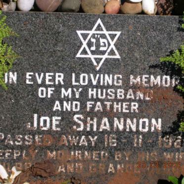 SHANNON Joe -1980