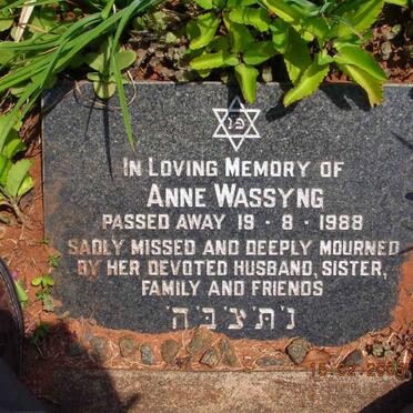 WASSYNG Anne -1988