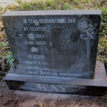 KAY Jan Hendrik 1916-1980