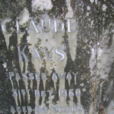 KAYS Claude -1960