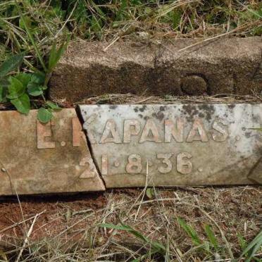 KAPANAS E. -1936