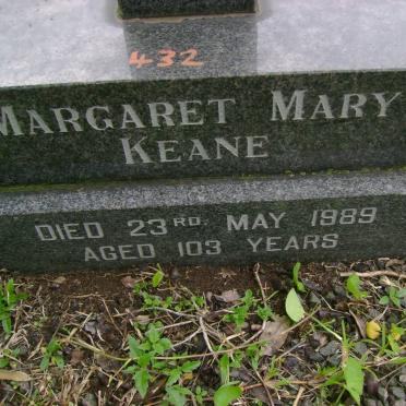 KEANE Margaret Mary -1989  