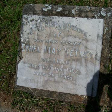 KETLEY William George 1919 &amp; Ethel May LELLO -1962