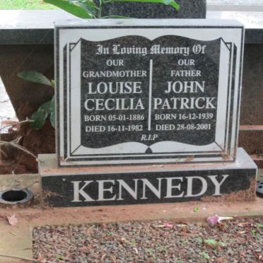 KENNEDY Louise Cecilia 1886-1982 :: KENNEDY John Patrick 1939-2001