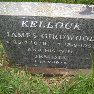 KELLOCK James Girdwood 1879-1957 &amp; Jemima -1975