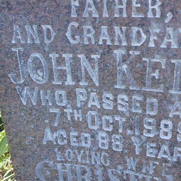 KELLY John -1989 &amp; Christina -1990 :: KELLY Leonora Eunice -1964