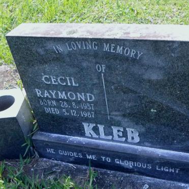 KLEB Cecil Raymond 1937-1987