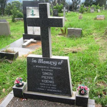KOENIG Simon Pierre 1921-1994