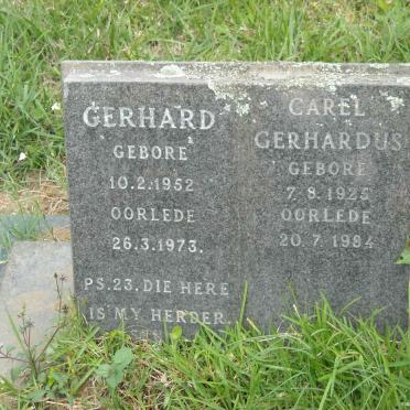 KOCK Carel Gerhardus 1925-1984 :: KOCK Gerhard 1952-1973