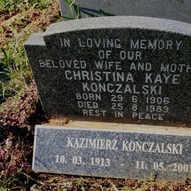 KONCZALSKI Kazimierz 1913-2001 &amp; Christina Kaye 1906-1989