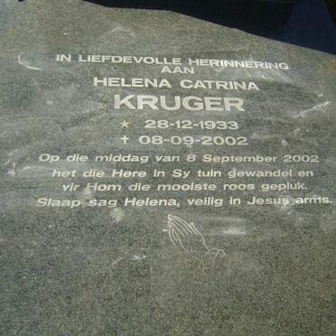 KRUGER Helena Catrina 1933-2002