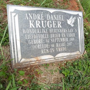 KRUGER Andre Daniel 1949-2007