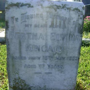 KINCAID Bertha Elvira -1953